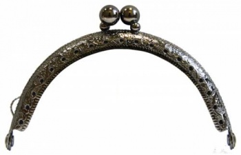 Застежка для сумок размер 80*60мм черный