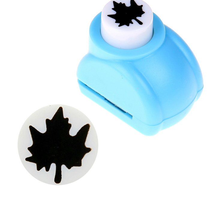 Дырокол (креативный панч) Кленовый лист d=1,5мм 459523