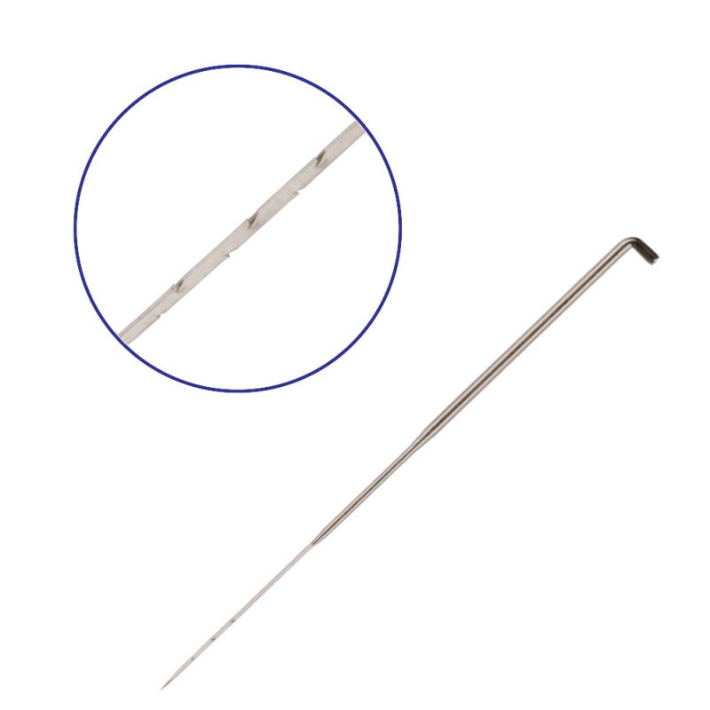 Иглы для валяния (фелтинга) №32 толстые (с обратным сечением) запасные набор 6шт. за 1шт.  ГАММА FNG-02														