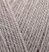 Пряжа "SUPERLANA TIG" 652 пепельный 5*100 г. 570м 75% акрил, 25 % шерсть  ALIZE 652														