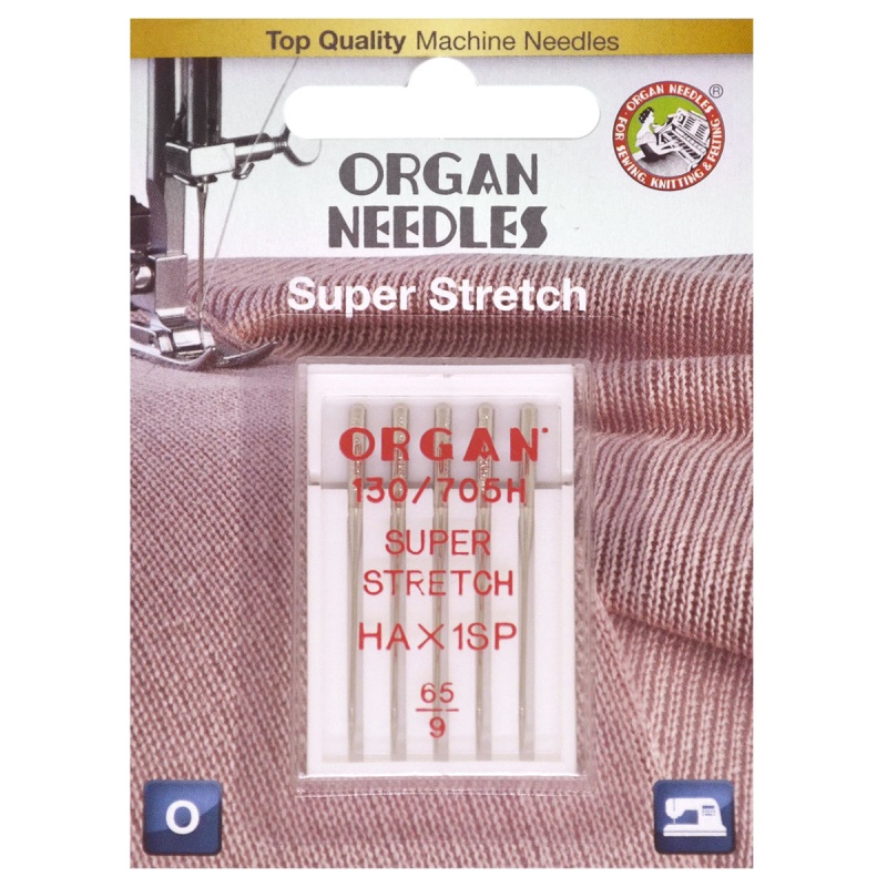 Иглы для быт.шв.машин "ORGAN" супер стрейч 65 (в пачке 5 шт.) 65 Иглы для быт.шв.машин "ORGAN" супер стрейч 65 (в пачке 5 шт.) 65