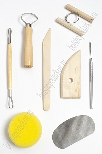 Набор инструментов для лепки 8шт. метал. в пакете SF-5507/140-553														