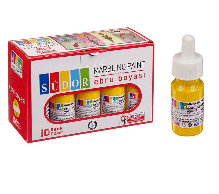 Краска Эбру с пипеткой цвет 01 25мл 2547313														