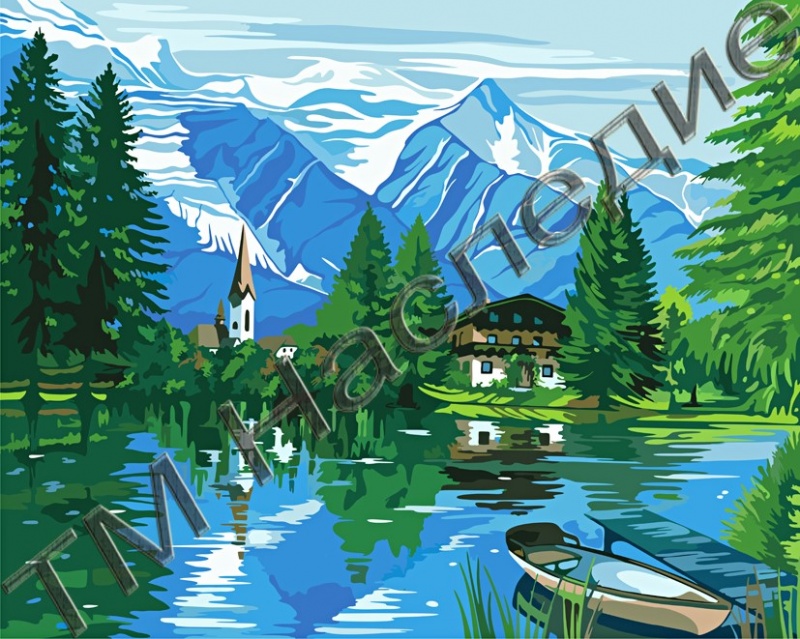 Раскраска по номерам  40*50см "Ассорти" в коробке  Наследие РН-142/061/008/073/02/26														