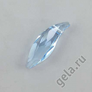 Хрустальная подвеска А 6904 30,0 мм  Aqua  SWAROVSKI 1020413														