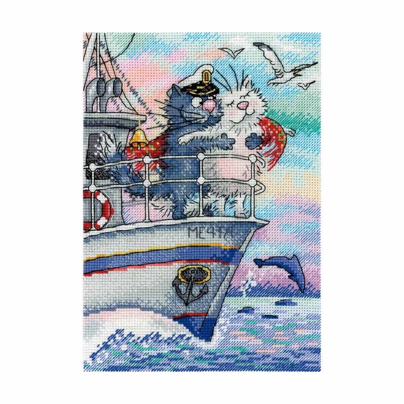 Вышивка крестом МП СТУДИЯ "Море любви" (18*12см) НВ-686														