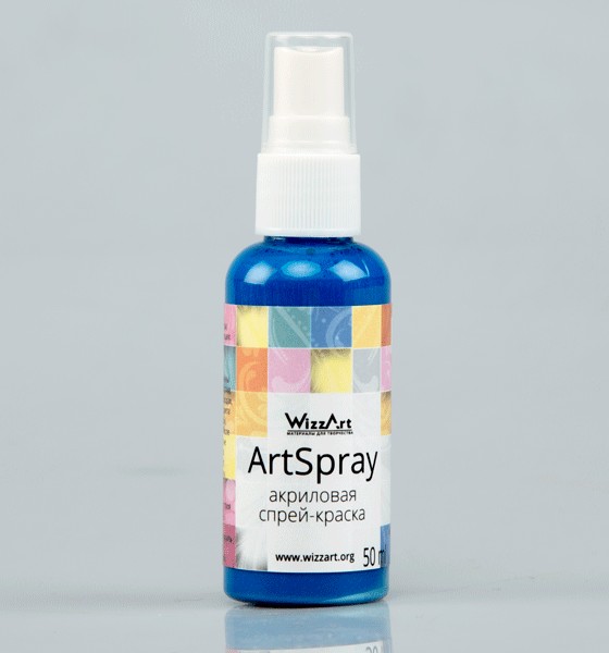 Краски акриловые-спрей Электрик перламутр 50мл  WizzArt 3.50														