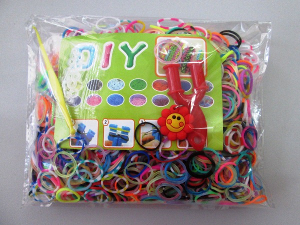 Резинки для плетения LOOM BANDS цветные