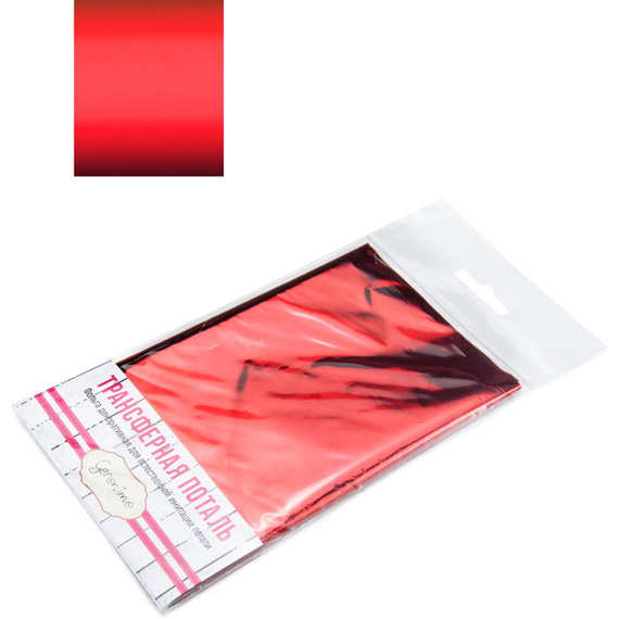 Поталь трансферная "Geronimo" красный 15*100см ТАИР