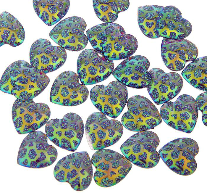 Декор Сердце Сирень 30шт. 2*2см, за 1шт  АртУзор 865427