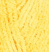 Пряжа "SOFTY BABY" 187 лимонный 5*50 г. 115м 100% микрополиэстер  ALIZE 187														