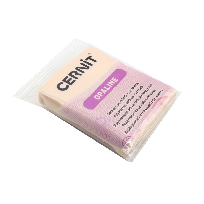 Глина полимерная "Cernit OPALINE" запекаемая цв. 425 телесный 56гр.  Cernit CE0880056														