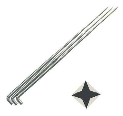 Иглы для валяния (фелтинга) тонкая звездч. (по 2зубца на 4ребрах) за 1шт 161445														