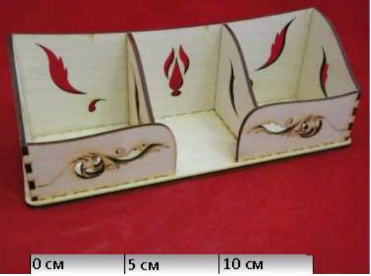 Заготовка для декорирования "Бюро. Русские узоры" дерево