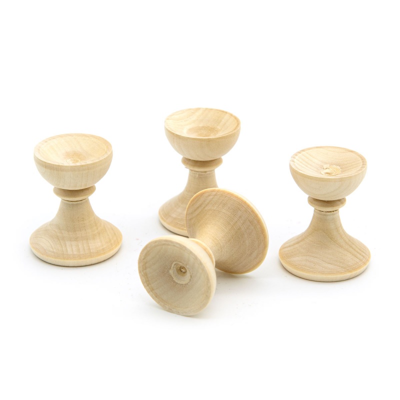 Заготовки деревян. Подставка под яйцо D=30мм  h=35мм 903075														