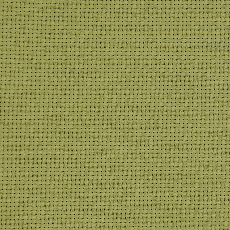 Канва ZWEIGART Aida extra fine 20 ct, цв. №6016 оливковый/olive 100% хлопок 48*53см 3326/6016														