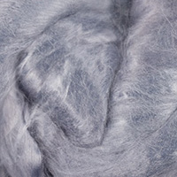 Пряжа "Для валяния"  вискоза, св. серый 0257 25 г. Троицкая/Гамма
