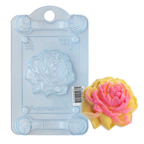 Форма для создания мыла "Пион" пластик 688759														