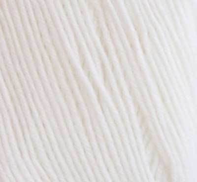 Пряжа "BRILLIANT" 4951 белый 5*100 г. 380м 45% шерсть, 55 % акрил  VITA