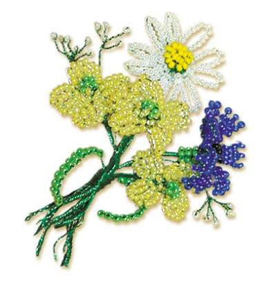 Набор для бисероплетения "Букет цветов"