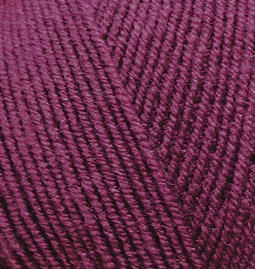 Пряжа "LANAGOLD Fine" 307 вишня 5*100 г. 390м 49% шерсть, 51 % акрил  ALIZE 307														