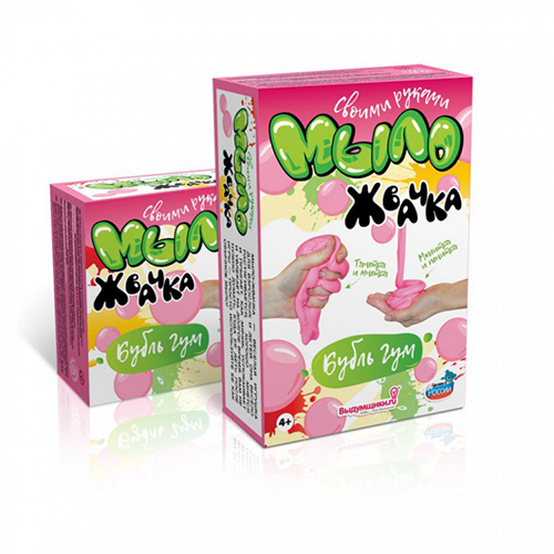 Набор для творчества "Мыло-жвачки Бубльгум/Клубника" 902719/902720														