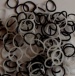 Резинки для плетения LOOM BANDS черно-белые