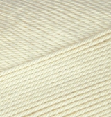 Пряжа "FOREVER" 01 молочный 5*50 г. 300м 100% микрофибра-акрил  ALIZE