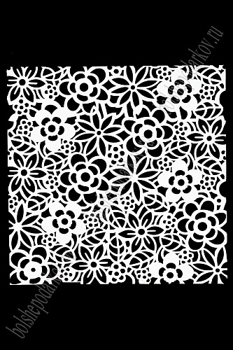 Трафарет для творчества "Ассорти" 15*15см НМС-50														