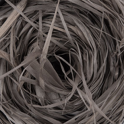 Лыко чесаное для рукоделия серый 30гр  Blumentag LKB-30														