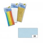 Бумага тонкая (папиросная), 20г/м², 50х70см, 5л. (910) светло-голубой 317708123/91031  