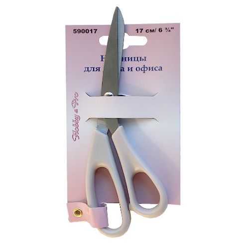 Ножницы 17,0см 6,5" для дома и офиса  Hobby Pro 590017														
