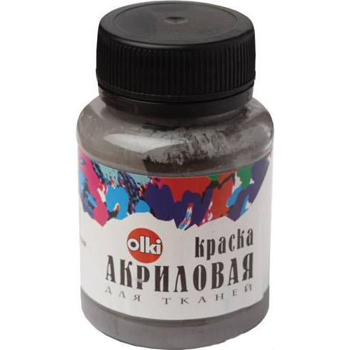 Краски акриловые  1цв. серый теплый 100мл  Olki 405056														