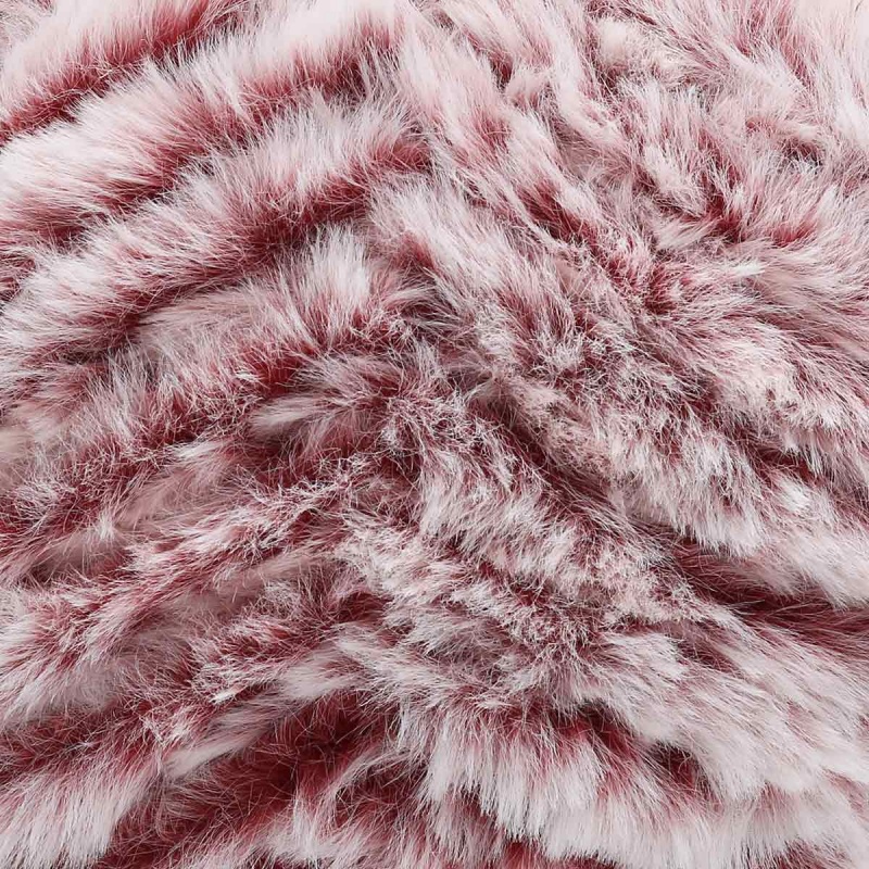 Пряжа "Артемида" 07 бело-бордо 5*100 г. 60м 100% микрофибра ПЛ  Astra Premium 07														