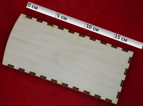 Заготовка для декорирования "Копилка-купюрница. Чистая" дерево 