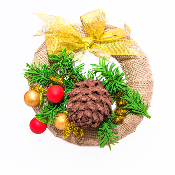 Набор для творчества "Новогодний венок"  Волшебная мастерская