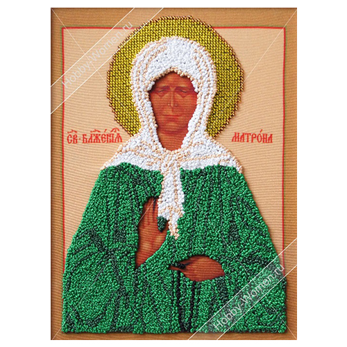Вышивка лентами Woman-Hobby "Матрона Московская" (20*26см) ВЛИС 0002														