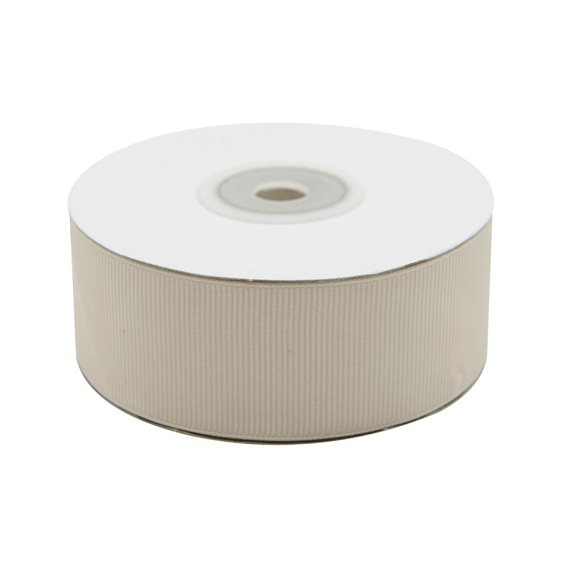 Лента репсовая 30мм дымчато-серый 30мм*25м 111														