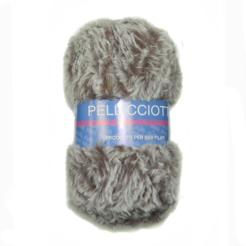Пряжа "Pellicciotto" 502     5*100г. 65 м. 100% полиэстер  BBB Filati														