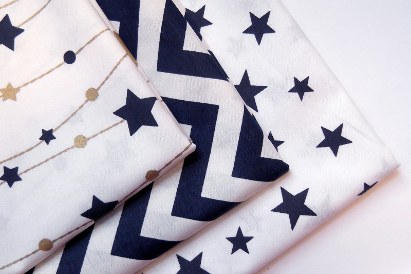 Ткань для пэчворка 30*40см (100% хлопок) набор 3отреза  Наследие №2/№3														