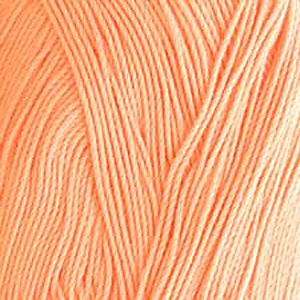 Пряжа "Ромашка" 0604 абрикос 4*75 г. 320м 100% хлопок  ПНК им. Кирова