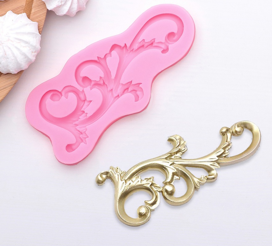 Молд для творчества "Узор" 13*6см силиконовый  АртУзор 1210681/554938														