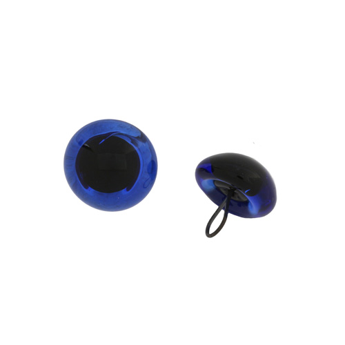 Глаза  12мм пришивные голубой на ножке набор 2шт  Glorex 4651														