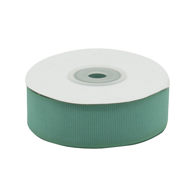 Лента репсовая 25мм бирюзовый 25мм*25м 121														