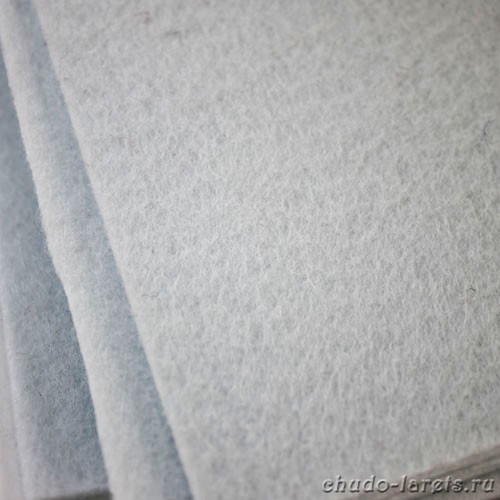 Фетр листовой белый 2801НY 1.4мм  А4