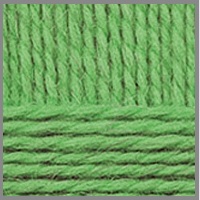 Пряжа "Самобытная" 434 зеленый 10*100 г. 200м 50% шерсть, 50 % акрил  Пехорка