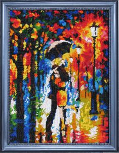 Вышивка бисером BUTTERFLY 407 "Под дождем" (32*21см)