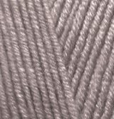 Пряжа "LANAGOLD CLASSIC" 240 меланж коричневый 5*100 г. 240м 49% шерсть, 51 % акрил  ALIZE 240														