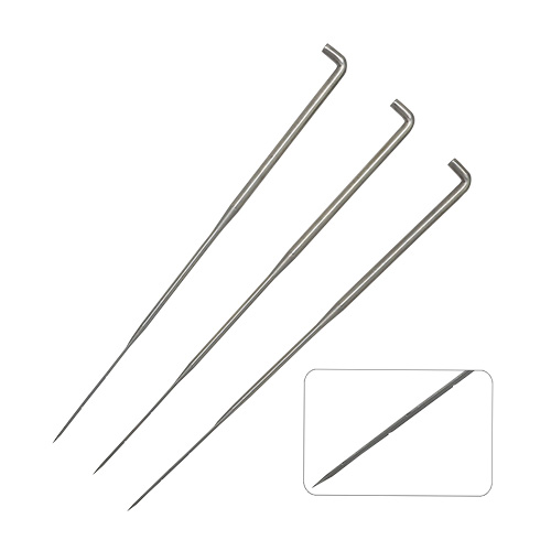 Иглы для валяния (фелтинга) обратная тонкие №40 (по 3 зубца на 3ребрах) набор 3шт. 161452														