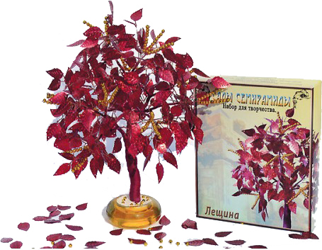 Набор для творчества "Сады Семирамиды. Плетение пайетками. Лещина"  ИП Краузе														